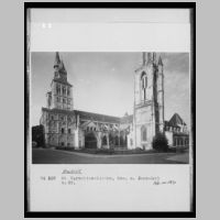 Blick von SW, Aufn. vor 1920, rechts Sint-Janskerk, Foto Marburg.jpg